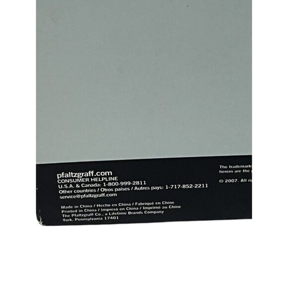 Pfaltzgraff Victorian Lane Gravy Boat w/ Stand & Ladle 3-Pc Set New in Box - Picture 7 of 7